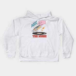 Mix the music Kids Hoodie